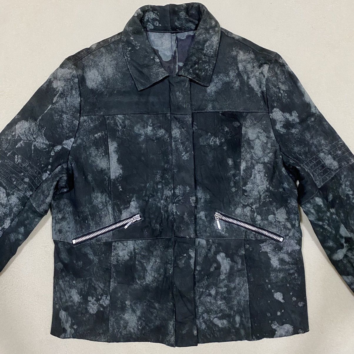 Japanese Brand Vintage Japanese Brand Leather Jacket Size M / US 6-8 / IT 42-44 - 1 Thumbnail