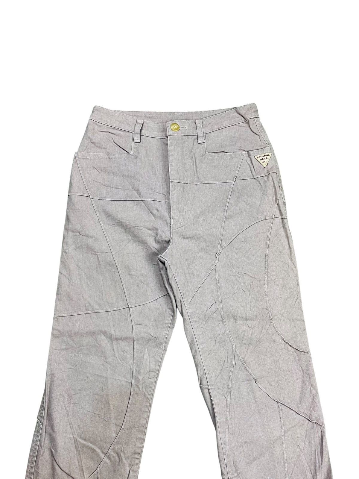 Hai Sporting Gear 1980s Hai Sporting - Cyber Pants Size US 30 / EU 46 - 3 Thumbnail