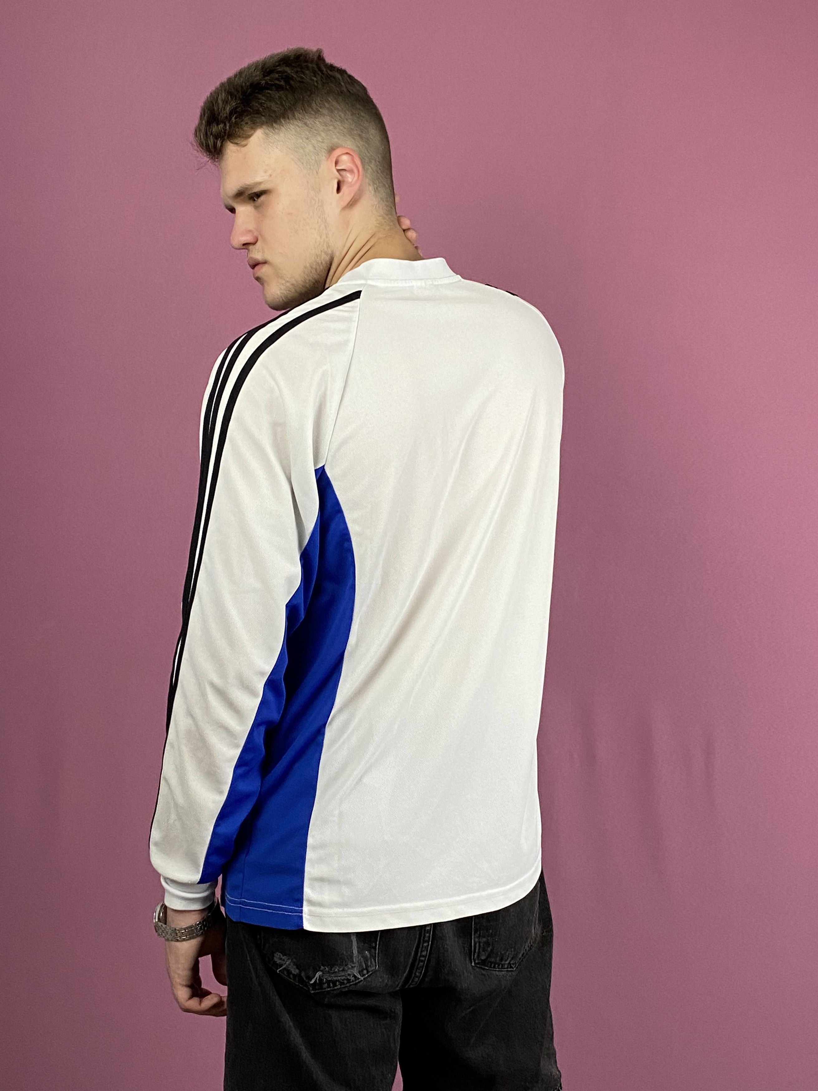 Adidas × Vintage Adidas Vintage Men's Jersey Long Sleeve T-Shirt Size US M / EU 48-50 / 2 - 3 Thumbnail