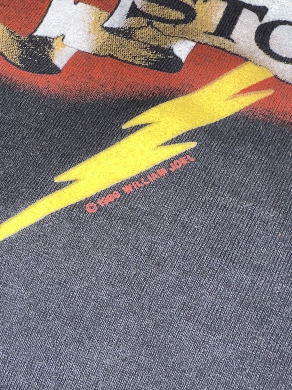 Band Tees Single Stitch Vtg 1989 BILLY JOEL Storm Front Band Tee LARGE Size US L / EU 52-54 / 3 - 4 Thumbnail