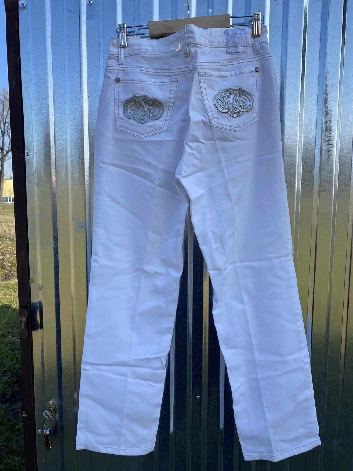 Other Cambio Jeans White Size 12 Embroidered Ol2 Size 34" / US 12 / IT 48 - 3 Thumbnail