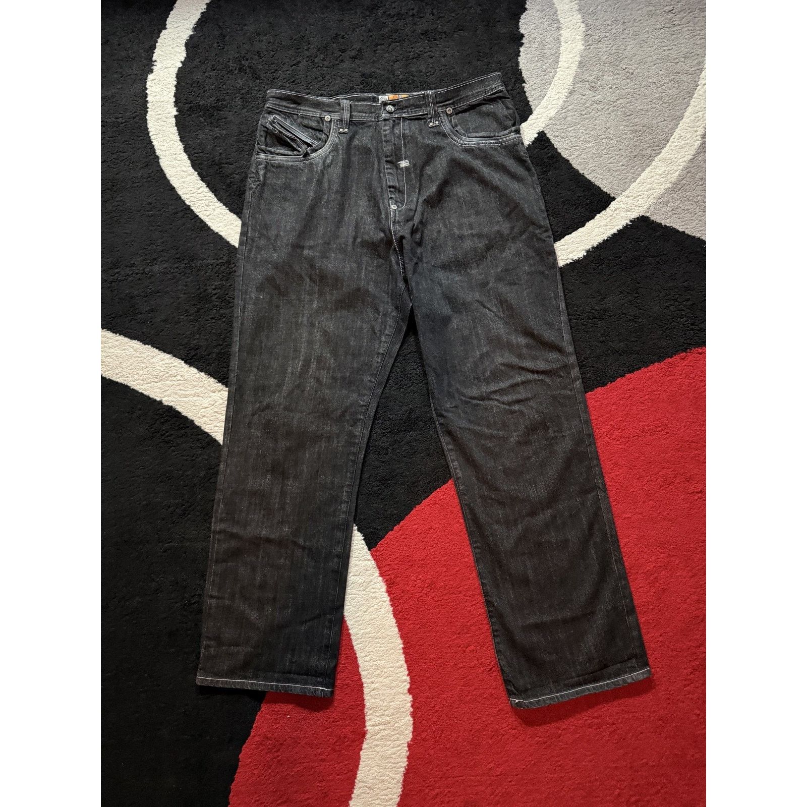 Akademiks Akademiks Men’s Denim Jeans Baggy Sz 38 – Wide Leg Y2K Style Size US 38 / EU 54 - 1 Thumbnail