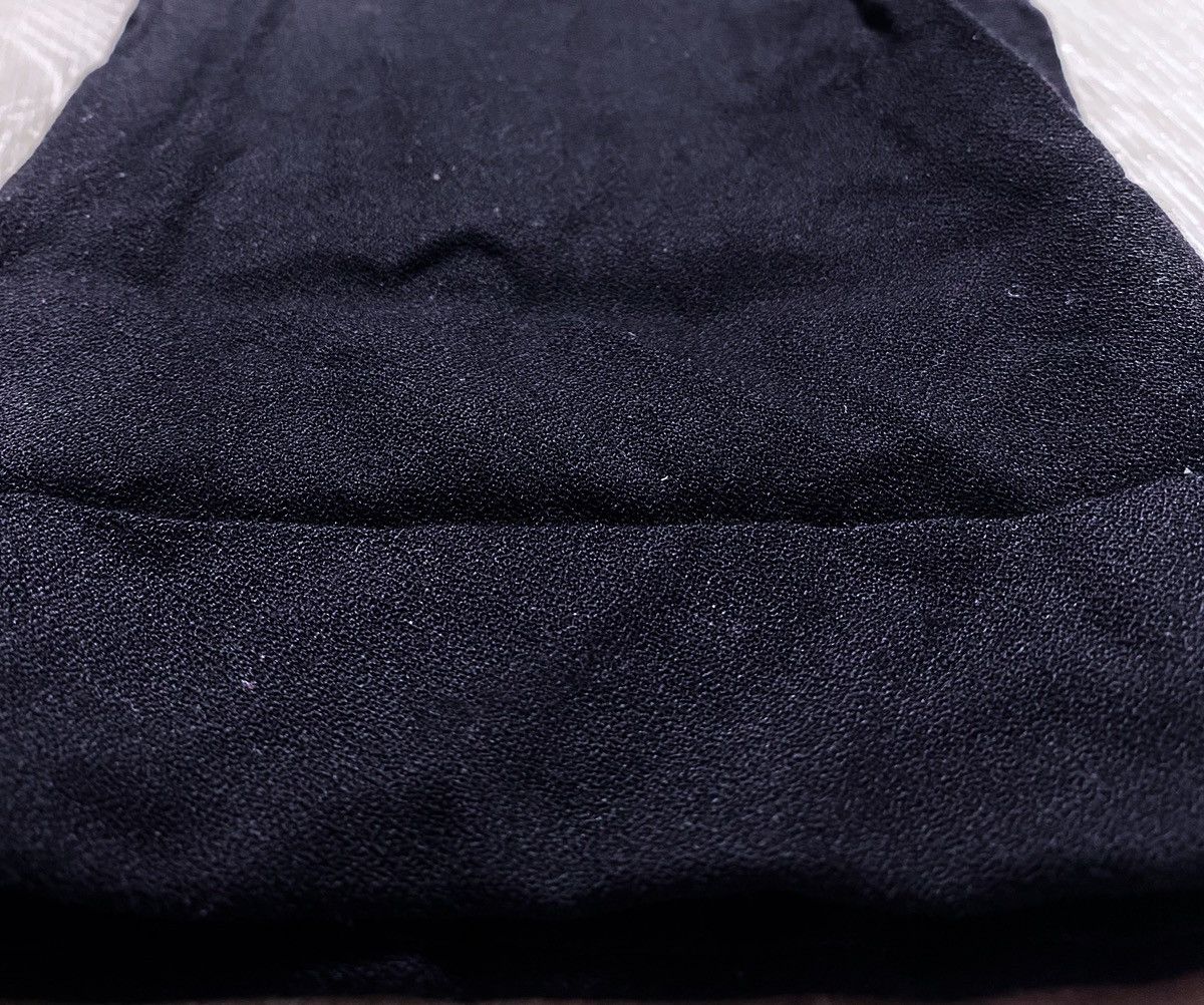 These Glory Days These Glory Days T Ollie Pants Drawstring Black Wool Trouser Size US 32 / EU 48 - 11 Thumbnail