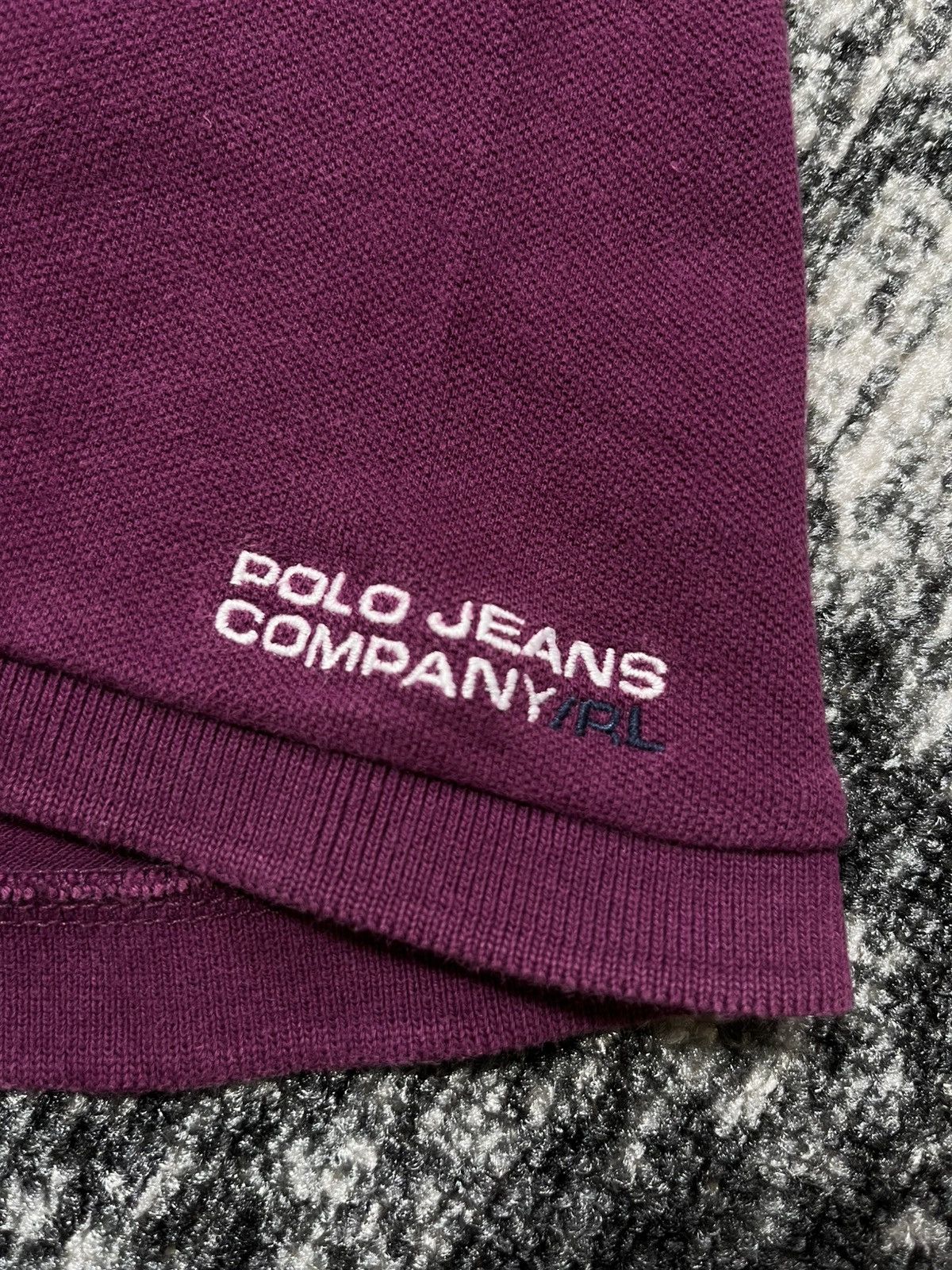 Vintage Vintage Polo Jeans Ralph Lauren RL-67 Classic Polo T-Shirt Size US XL / EU 56 / 4 - 3 Thumbnail