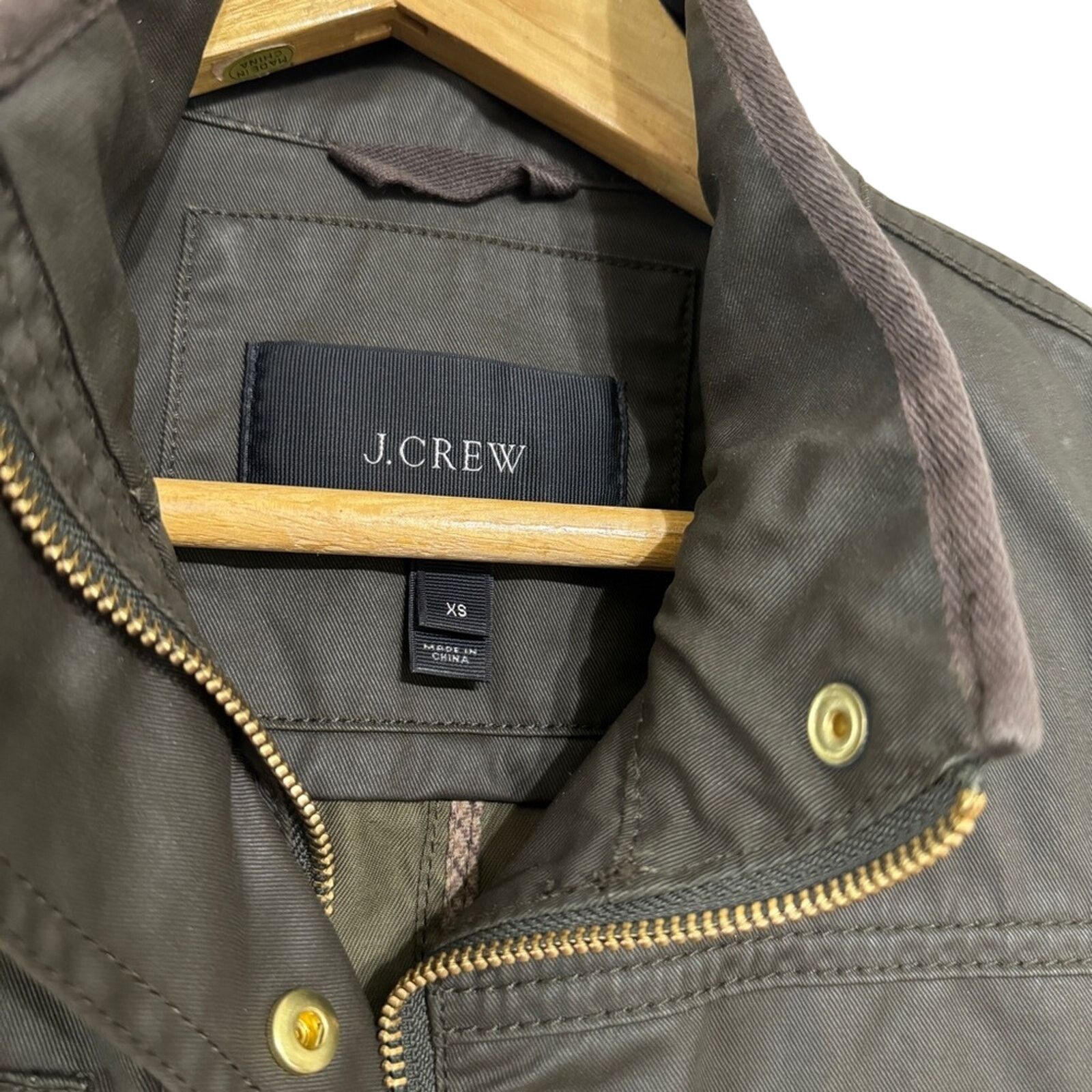 J.Crew J. Crew Downtown Field Utility Military Wax Jacket Size XS / US 0-2 / IT 36-38 - 11 Thumbnail