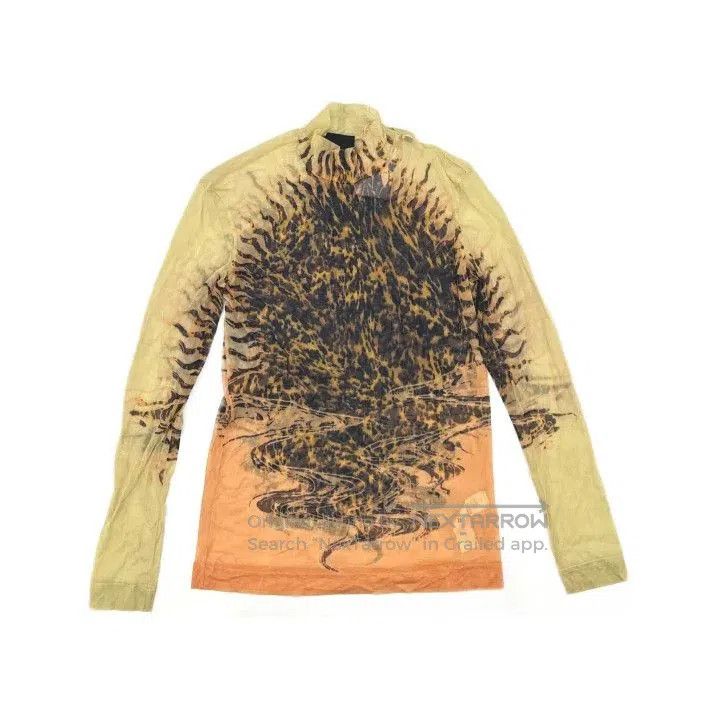 Givenchy Givenchy Multi-Pattern Hollow Long-Sleeve T-Shirt. Size US XXL / EU 58 / 5 - 2 Thumbnail