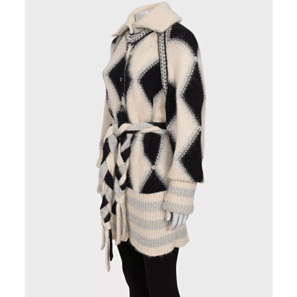 Chanel Chanel Luxury Cashmere Blend Belted Cardigan Sz 38/M Size M / US 6-8 / IT 42-44 - 2 Thumbnail