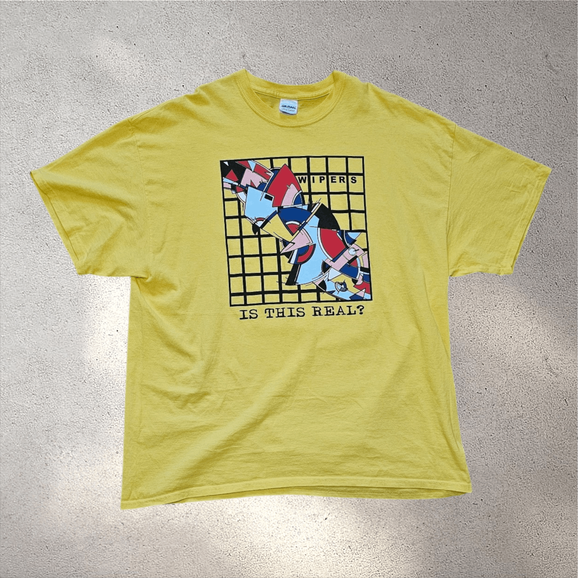 Band Tees × Vintage Wipers Is This Real Album Tee Size US XXL / EU 58 / 5 - 1 Thumbnail