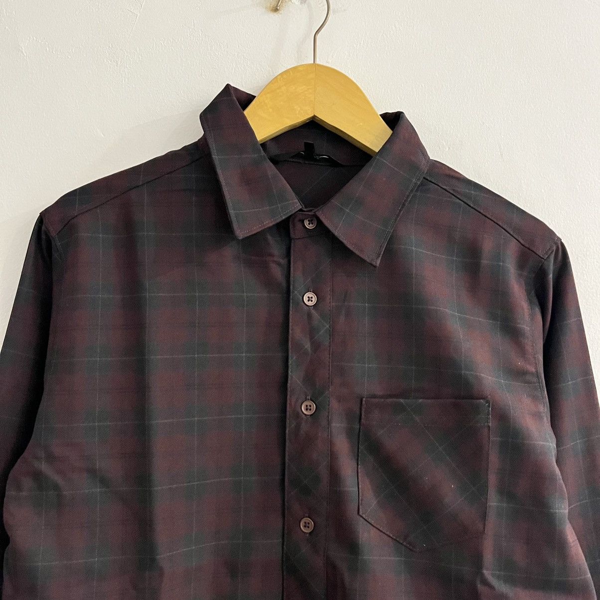Japanese Brand Yevs Plaid Longsleeve Shirt Size US M / EU 48-50 / 2 - 2 Thumbnail