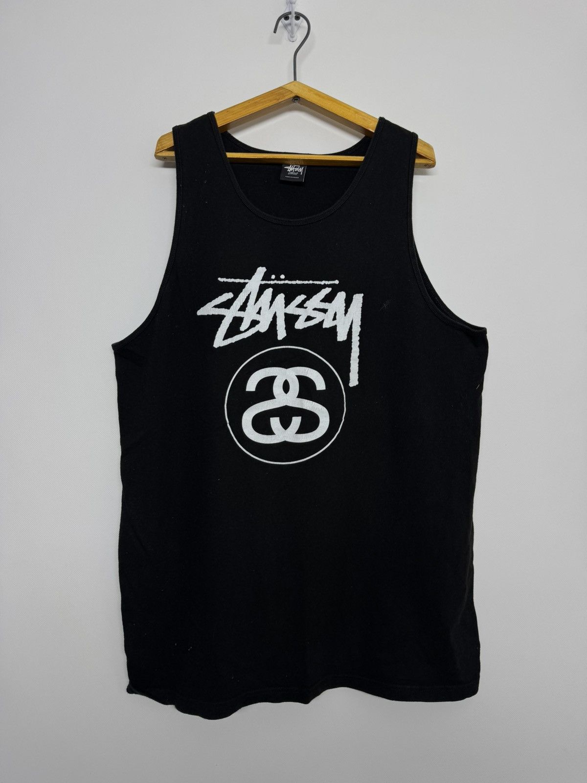 Stussy Vintage Y2k Stussy Big Logo T-Shirt 00’s Size US L / EU 52-54 / 3 - 4 Thumbnail
