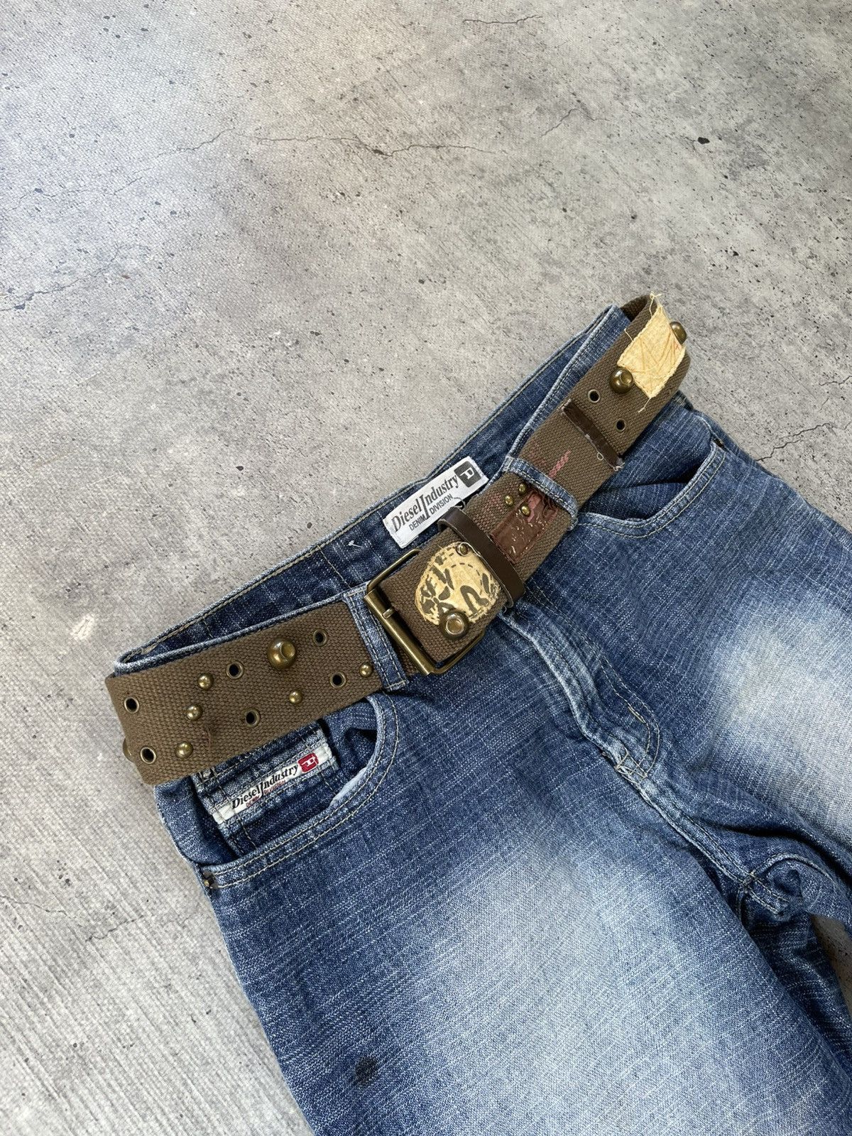 Other Vintage Y2K Avant Garde Studded Metal Details Belt Size ONE SIZE - 8 Thumbnail