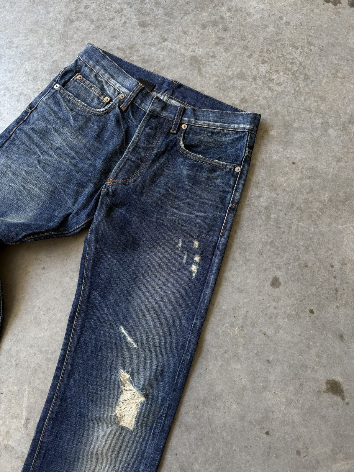 Dior Dior Homme AW10 “Cool Summer Day” Distressed Denim Size US 28 / EU 44 - 5 Thumbnail