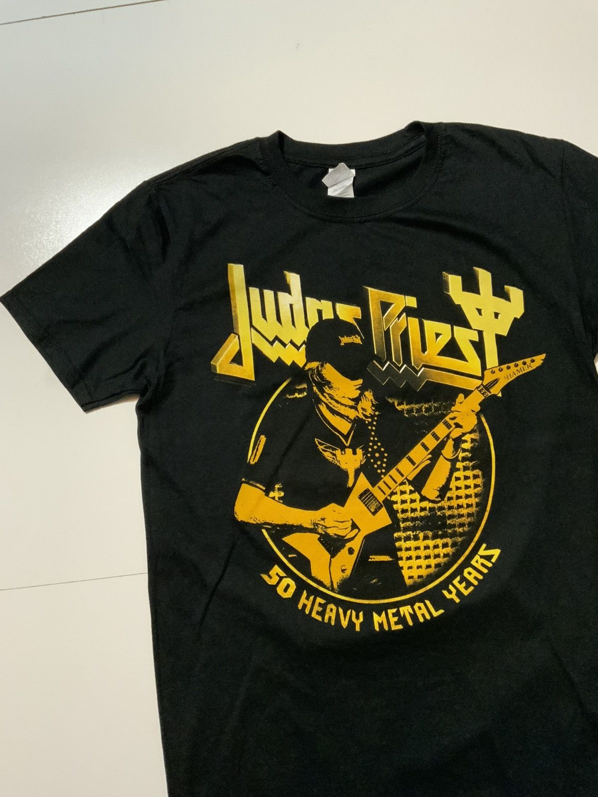 Band Tees × Judas Priest Judas Priest 50 Heavy Metal Years Tipton Rock Band T-Shirt Size US M / EU 48-50 / 2 - 3 Thumbnail
