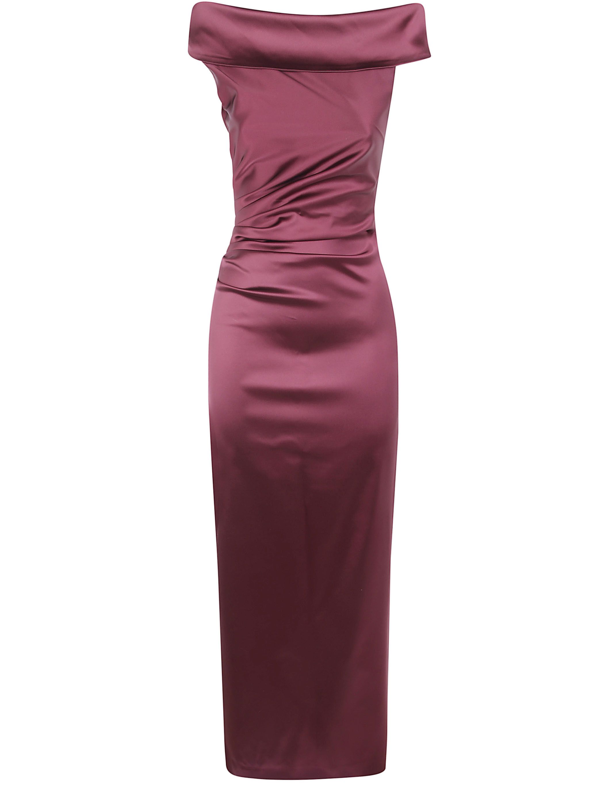 Max Mara "OPACO" BOAT NECK LONG DRESS Size M / US 6-8 / IT 42-44 - 1 Thumbnail