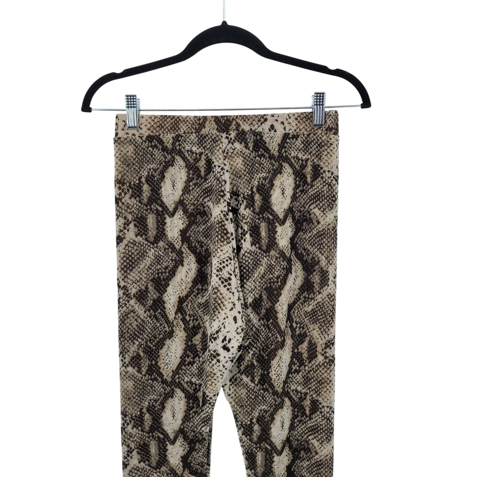 Designer JLuxlabel Snake Long Sleeve Wrap Bodysuit Leggings Set Sz M Size M / US 6-8 / IT 42-44 - 6 Thumbnail