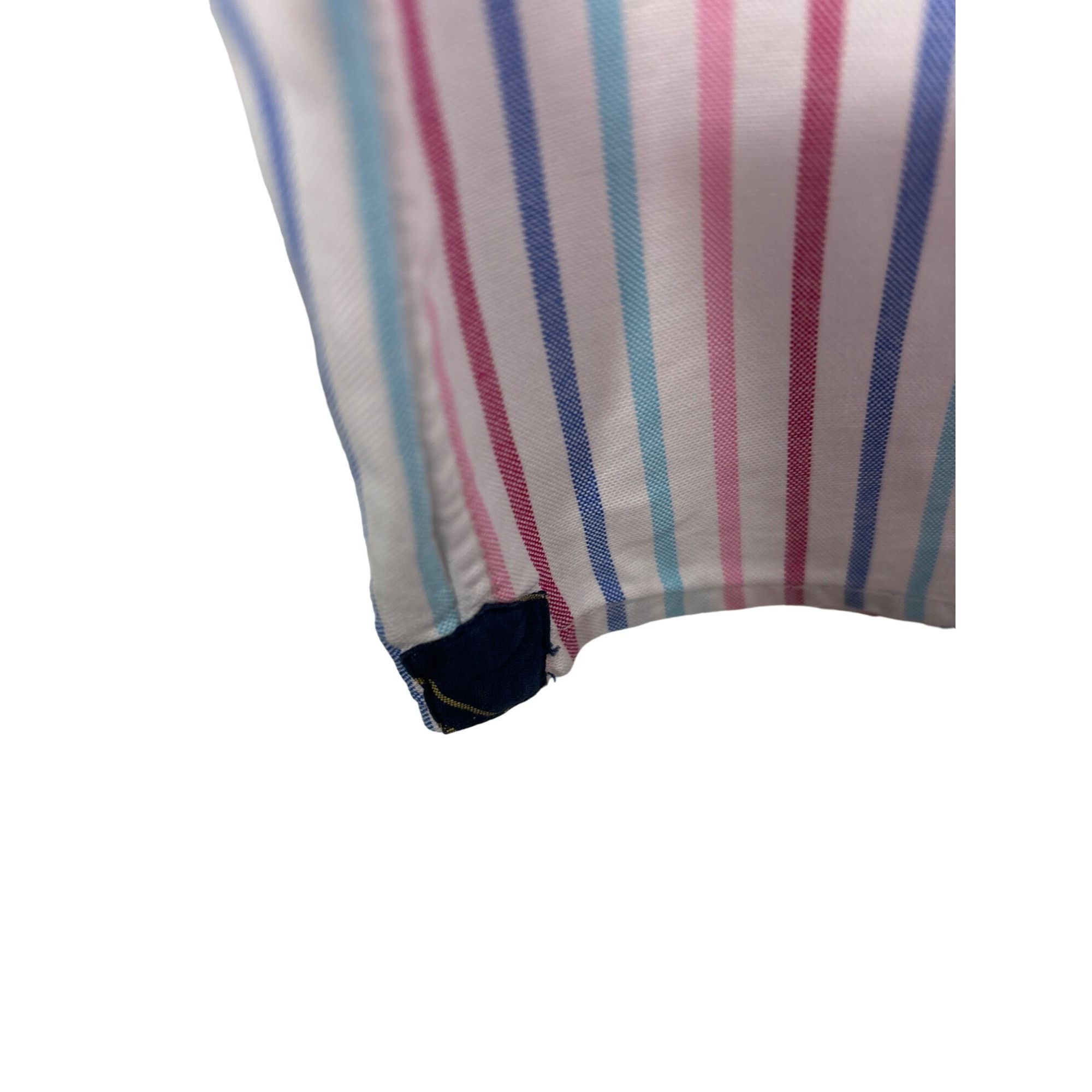 Cremieux DANIEL CREMIEUX MEN'S STRIPE PIN POINT OXFORD BUTTON-DOWN DR Size US L / EU 52-54 / 3 - 6 Thumbnail