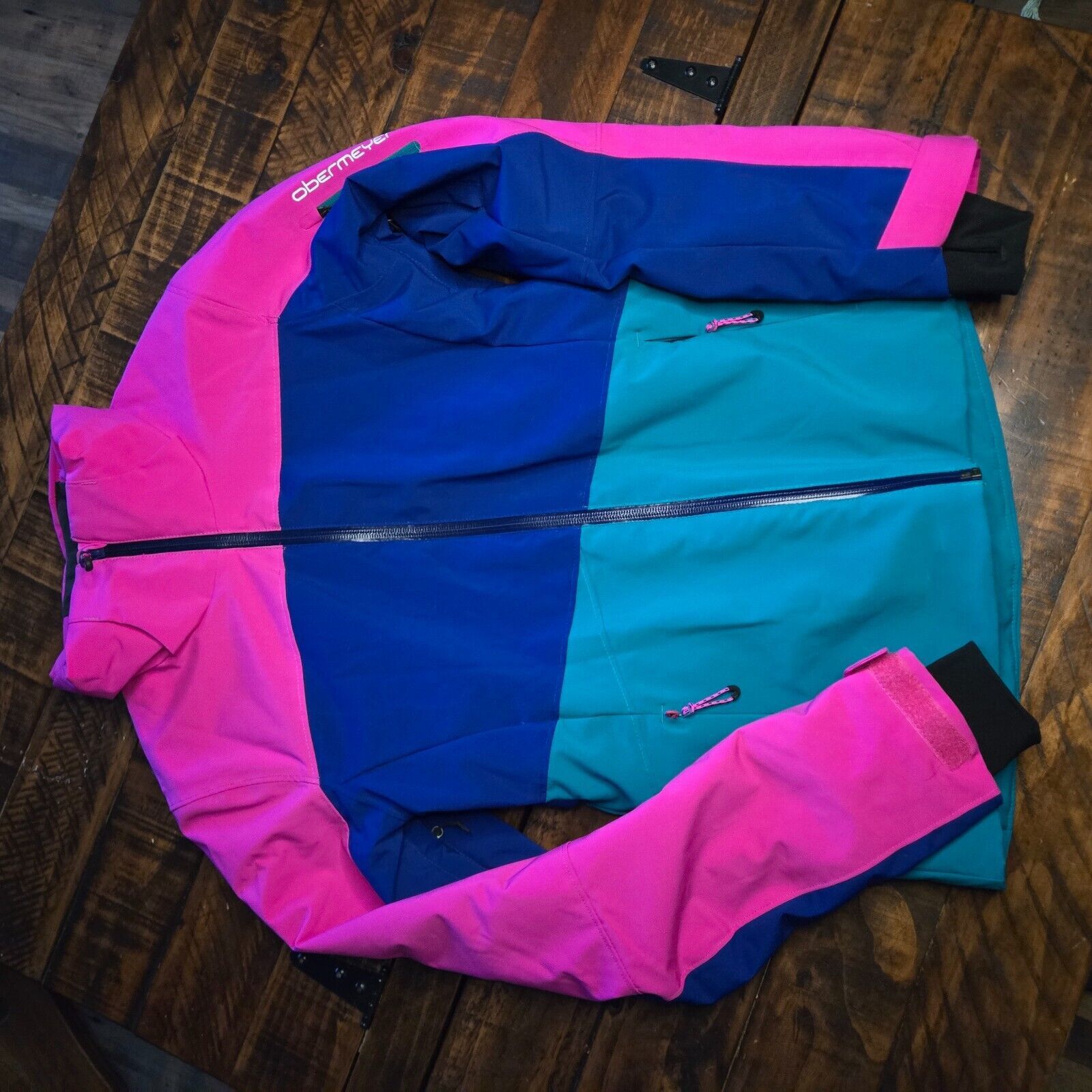 Obermeyer Obermeyer Luna Ski Jacket Women's SZ 2 Neon Hydroblock C2 Size XS / US 0-2 / IT 36-38 - 11 Thumbnail