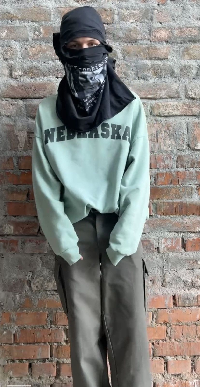 Raf Simons Raf Simons Redux Nebraska Archive AW02 Oversize Sweatshirt |  Grailed