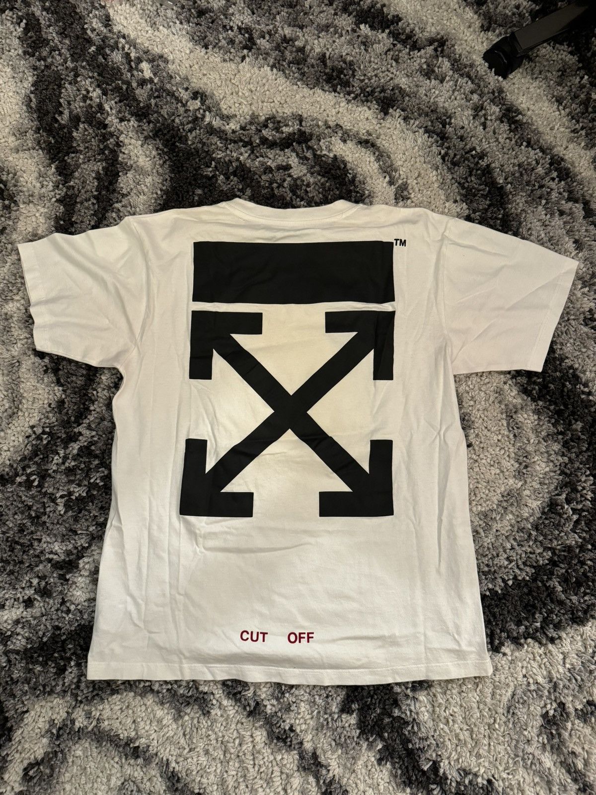 Off-White Off White Narciso S/S White Tee Size US S / EU 44-46 / 1 - 2 Thumbnail
