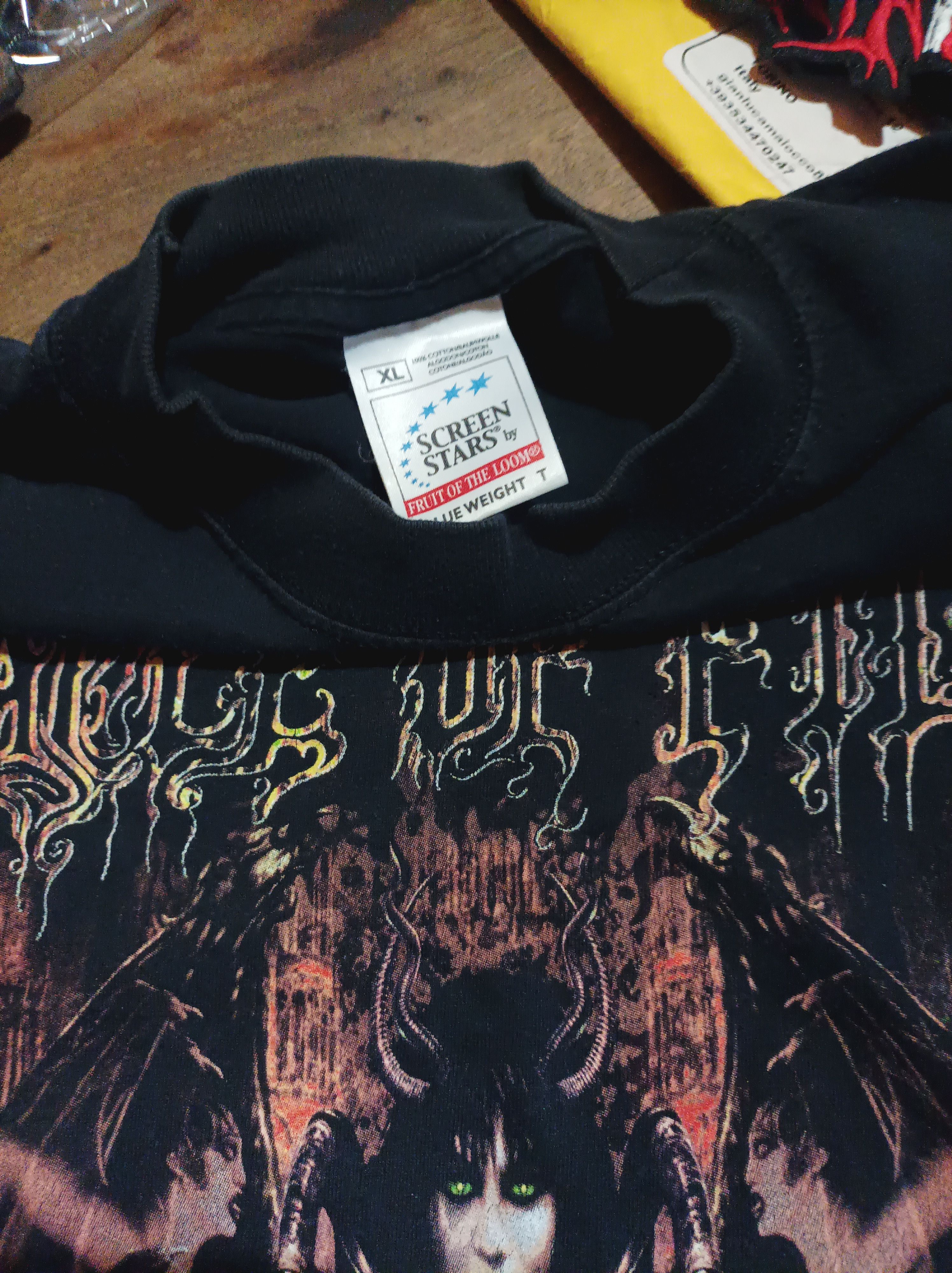 Vintage Cradle of Filth bitter suites succubi Size US XL / EU 56 / 4 - 3 Thumbnail
