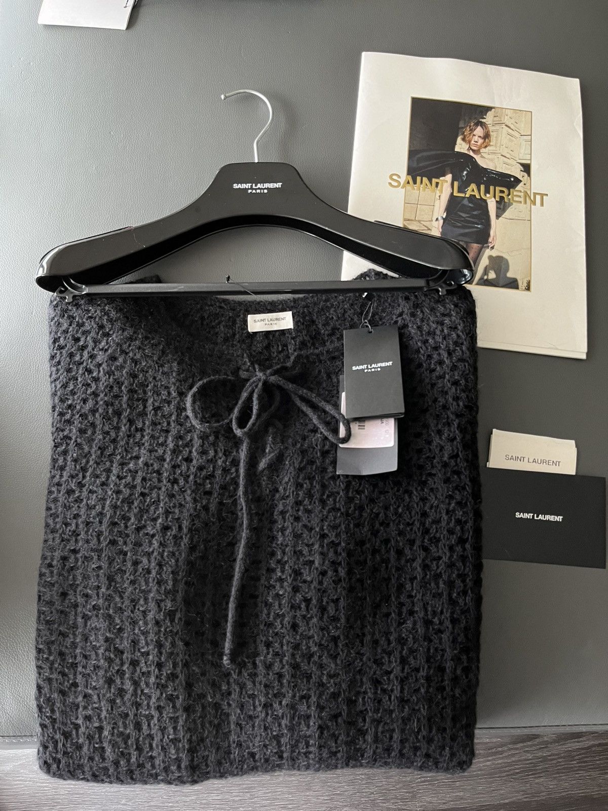 Hedi Slimane × Saint Laurent Paris × Yves Saint Laurent Saint