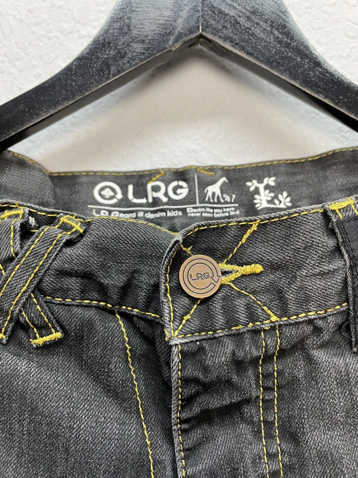 JNCO Vintage y2k LRG Baggy Fit Japanese Distressed Shorts Pants Size US 30 / EU 46 - 9 Thumbnail