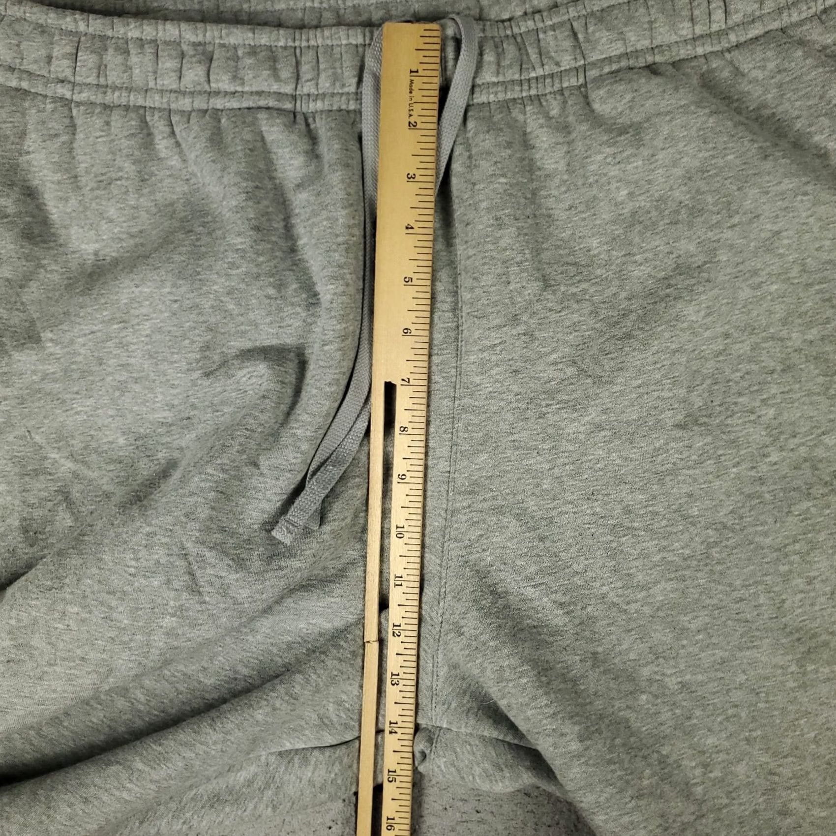 Nike Nike Pants Mens 2XL Gray Swoosh Track Joggers Sweatpants Size US 39 - 4 Thumbnail