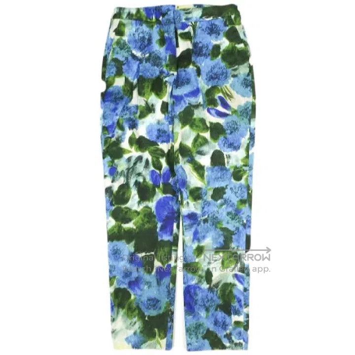Dries Van Noten Dries Van Noten Floral Pattern Pants Size 35" - 1 Thumbnail