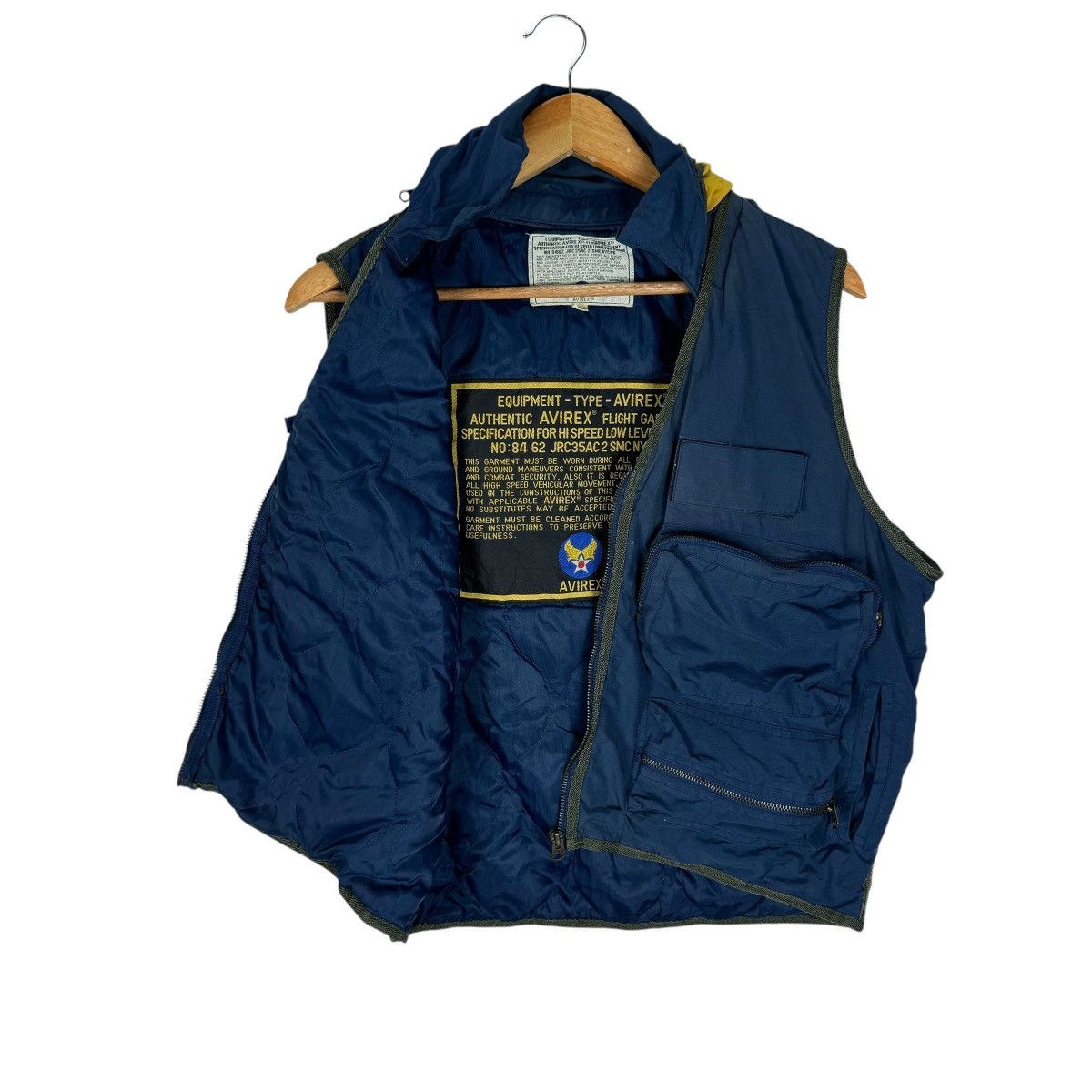 Avirex ☀️AVIREX USN MULTI POCKET TACTICAL HOODIE ISSUE VEST Size US L / EU 52-54 / 3 - 1 Thumbnail