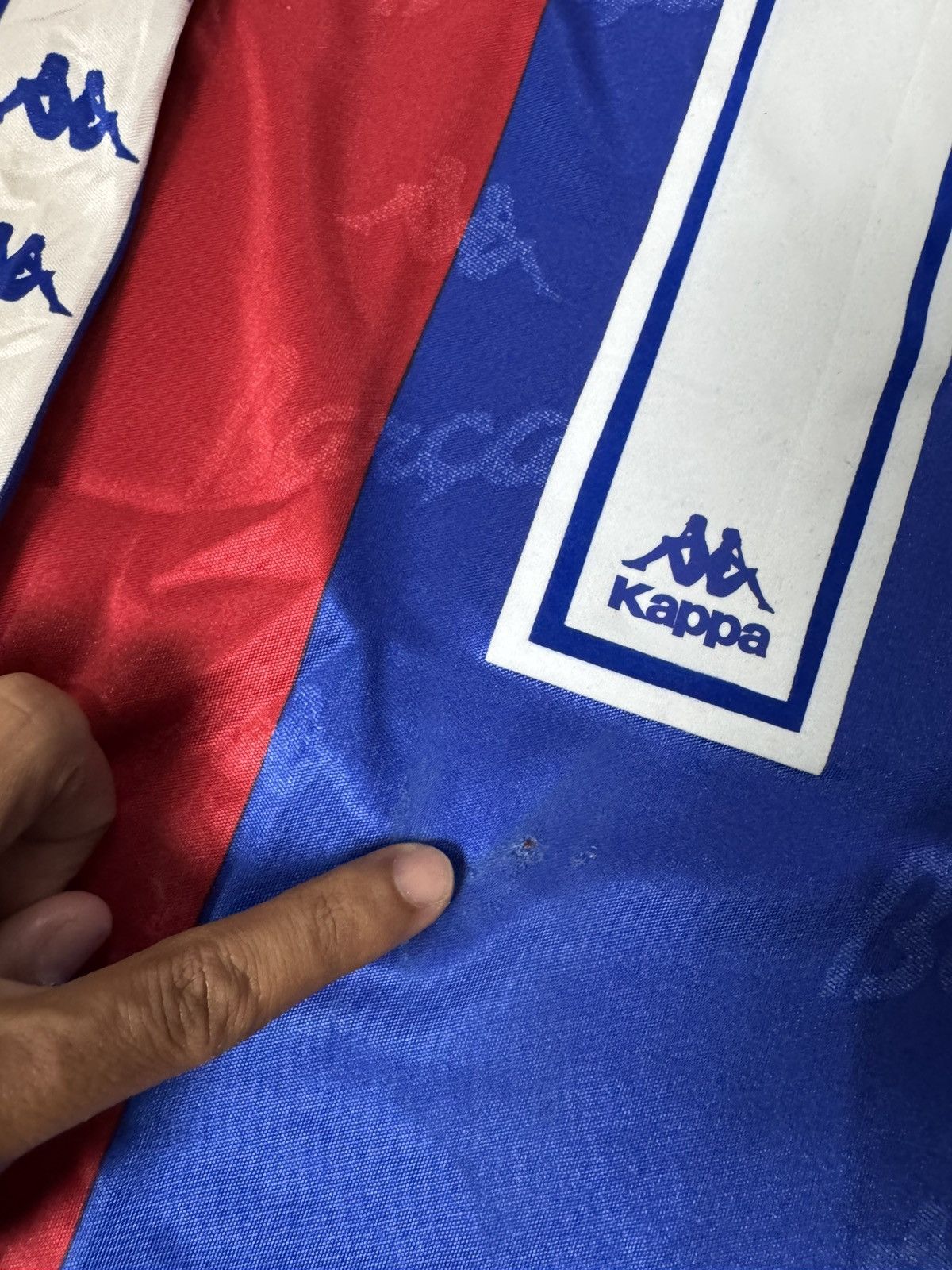 Kappa VINTAGE KAPPA FC BARCELONA 1992-1995 HOME LONGSLEEVE JERSEY Size US L / EU 52-54 / 3 - 7 Thumbnail