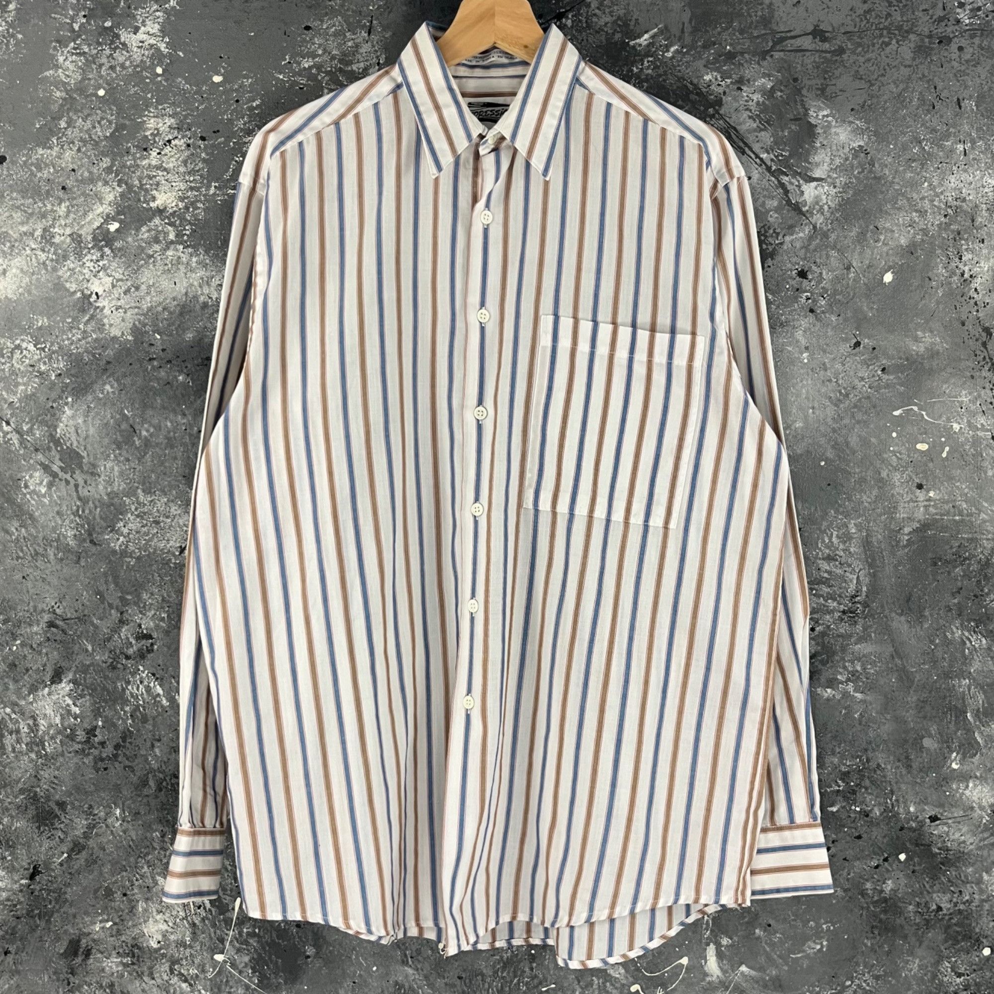 Vintage Vintage 90’s Expressions button shirt Size US M / EU 48-50 / 2 - 1 Thumbnail