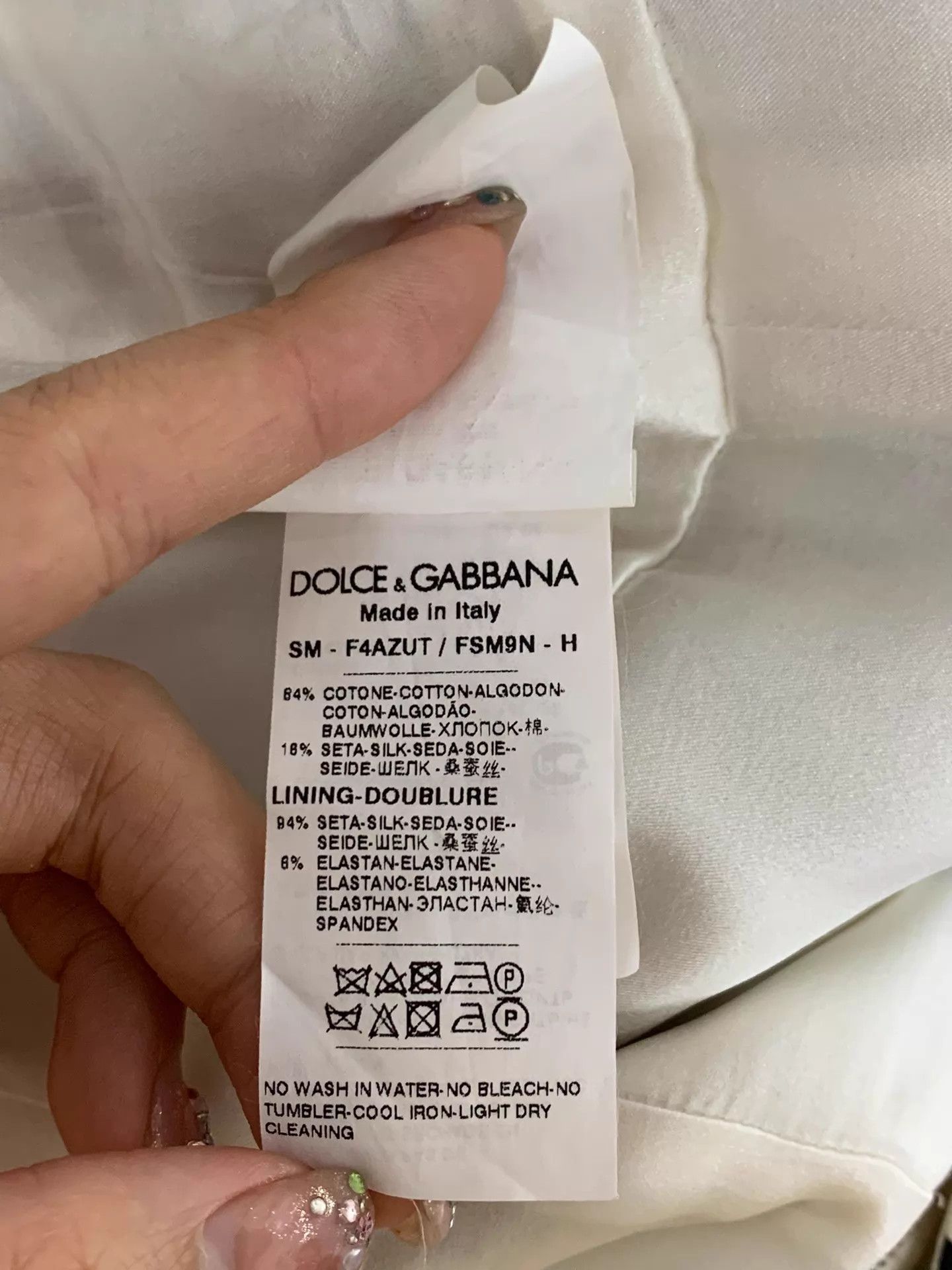 Dolce & Gabbana Dolce&Gabbana B&W Colorblocked Stripe Rose Skirt 38 New Size 26" / US 2 / IT 38 - 6 Thumbnail