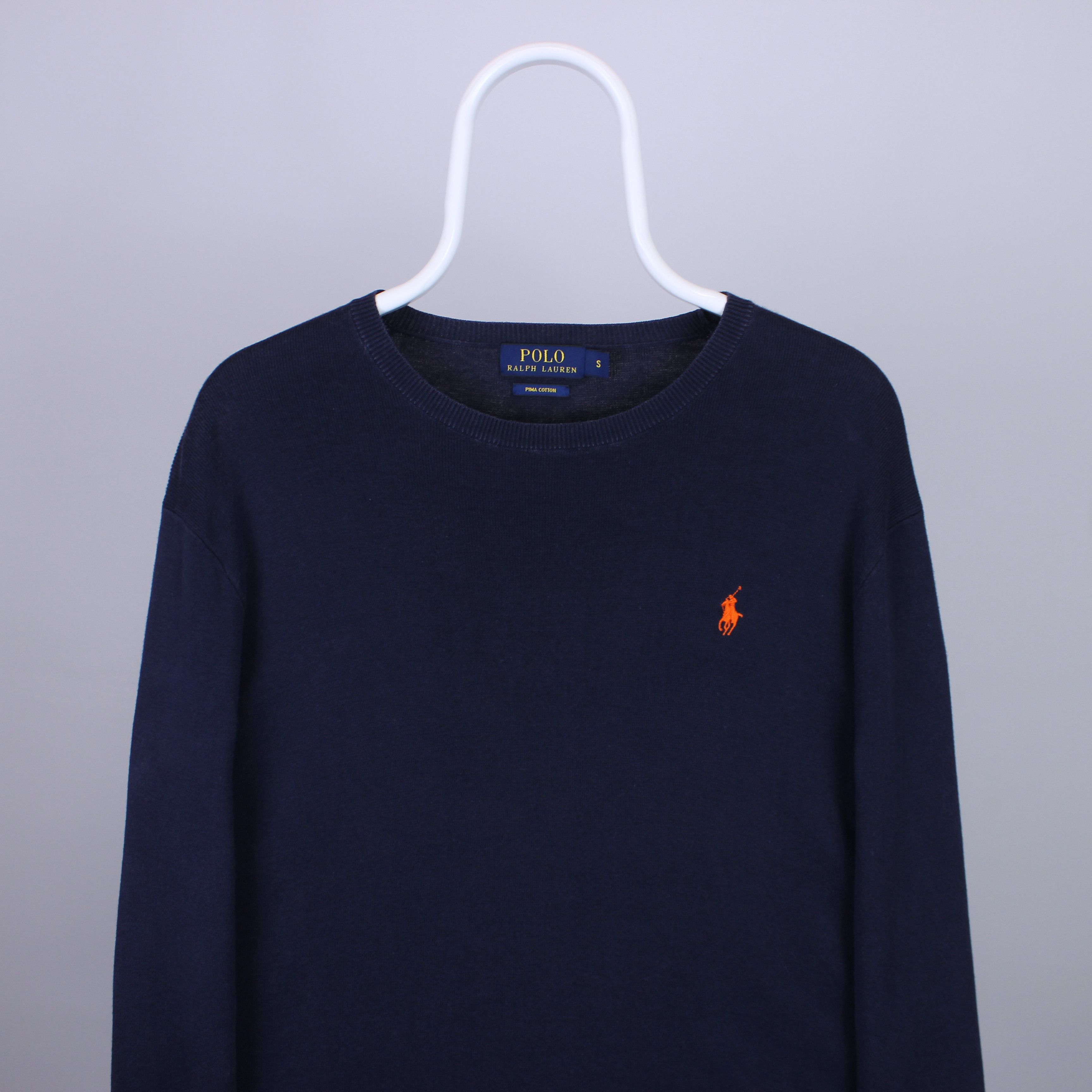 Polo Ralph Lauren Polo Ralph Lauren sweater logo S pima cotton Size US S / EU 44-46 / 1 - 1 Thumbnail