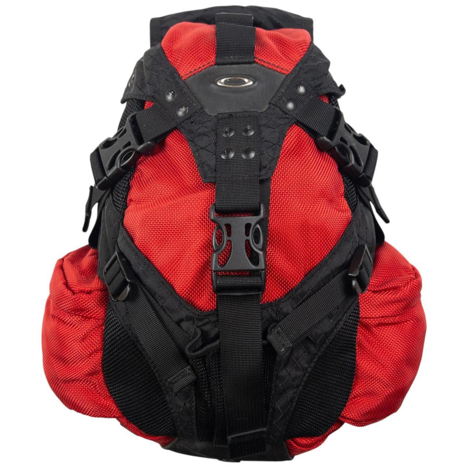 Oakley × Vintage Oakley Mini Icon Backpack 1.0 Black - Y2K Bag