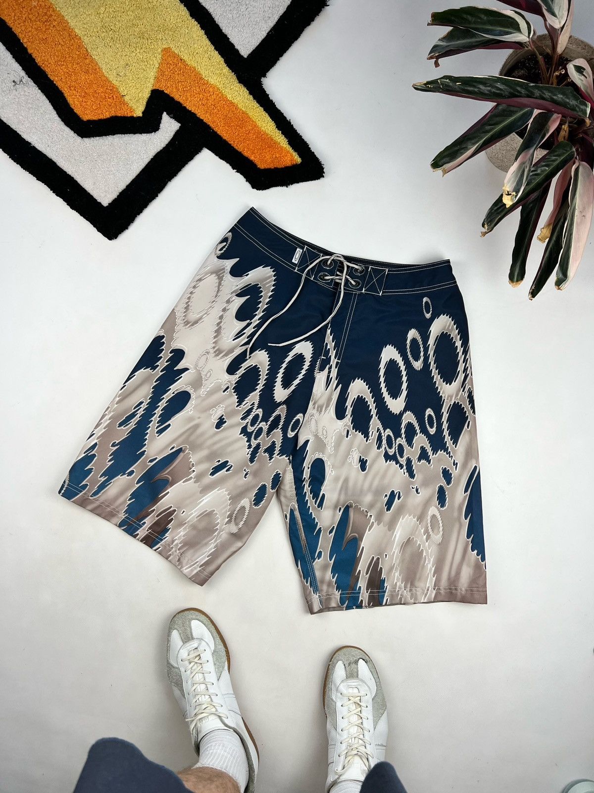 Y2K oakley carbonation board shorts