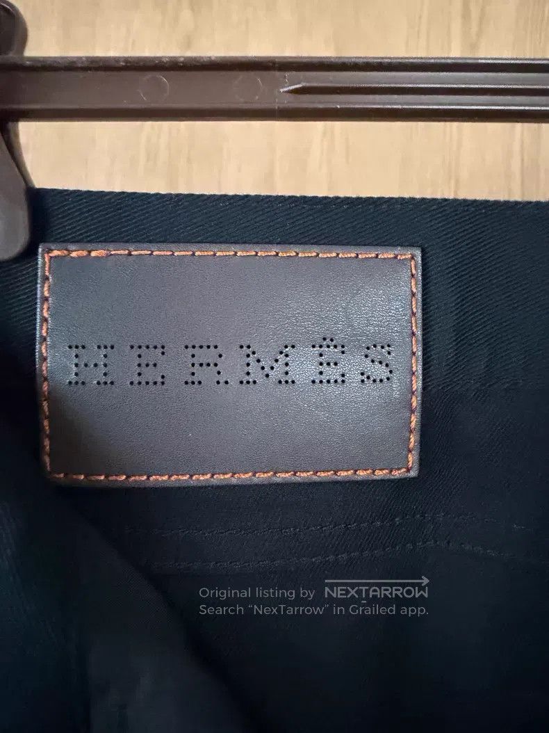 Hermes Hermes Stretch Cotton Twill Denim Pants Size US 38 / EU 54 - 6 Thumbnail