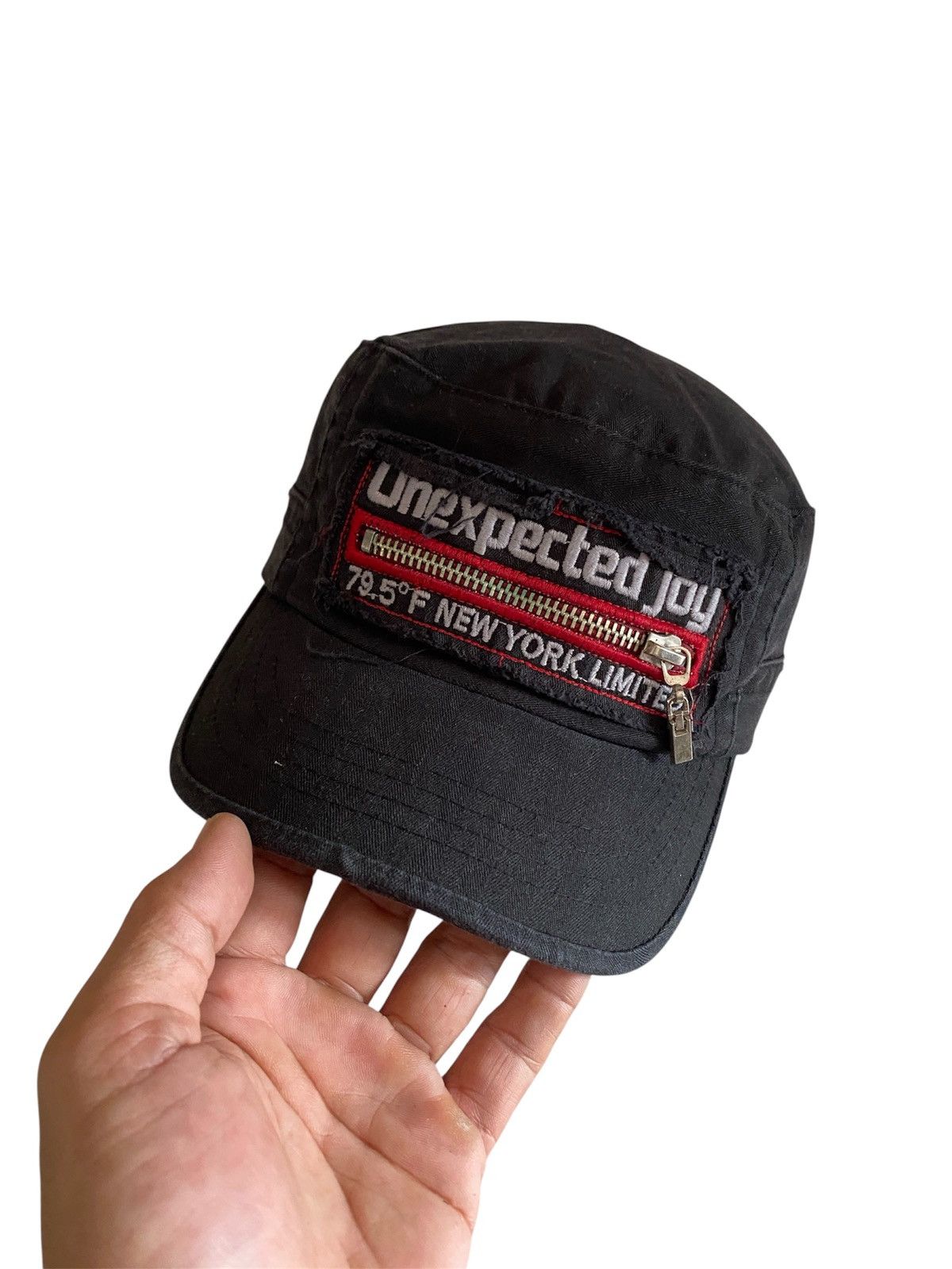 If Six Was Nine J..CAP&CO Patch Embroidery Zipper Patrol Cap Size ONE SIZE - 1 Thumbnail