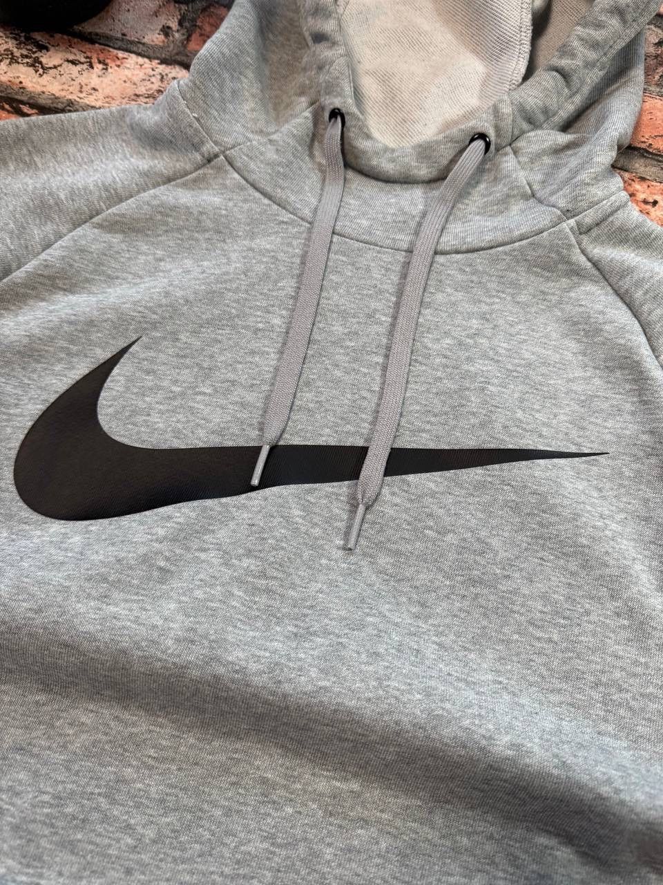 Nike × Vintage 90’s NIKE RARE SWOOSH Y2K OVERSIZED RETRO LOGO HOODIE Size US L / EU 52-54 / 3 - 3 Thumbnail
