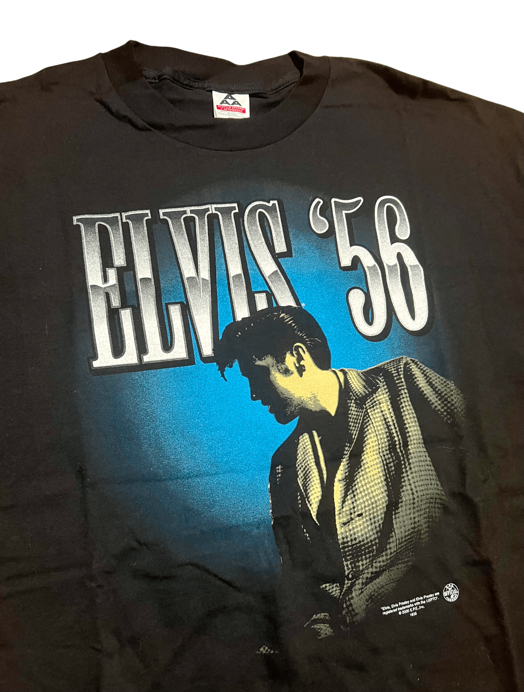 Alstyle Elvis Presley '56 Y2K Alstyle Vintage Graphic T-Shirt Size US XXL / EU 58 / 5 - 2 Thumbnail