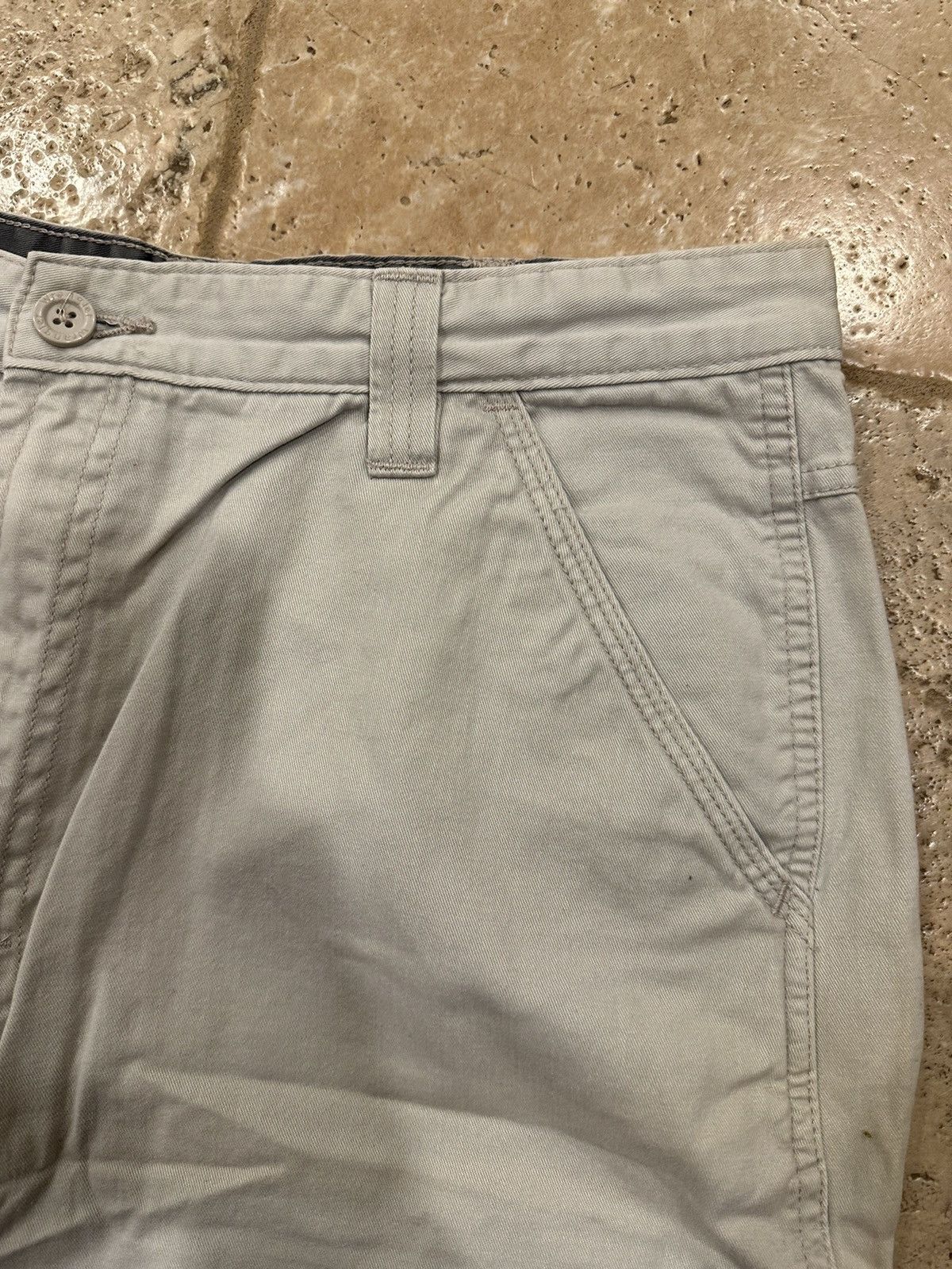 Vintage × Wrangler Vintage Wrangler Biege / Tan Cargo Shorts Size US 34 / EU 50 - 4 Thumbnail