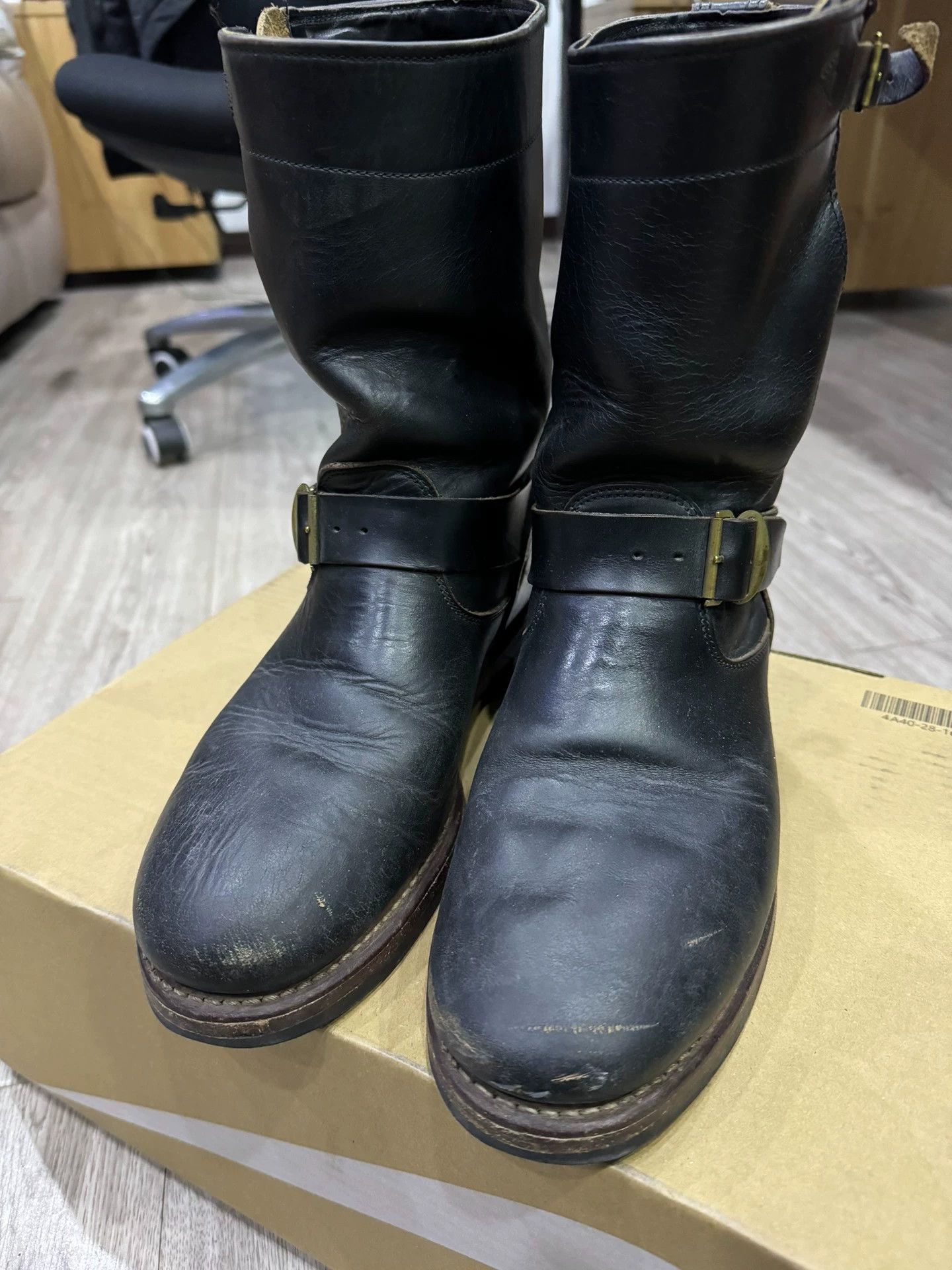 RRL Ralph Lauren Julian Murdock Engineer Boot | Grailed