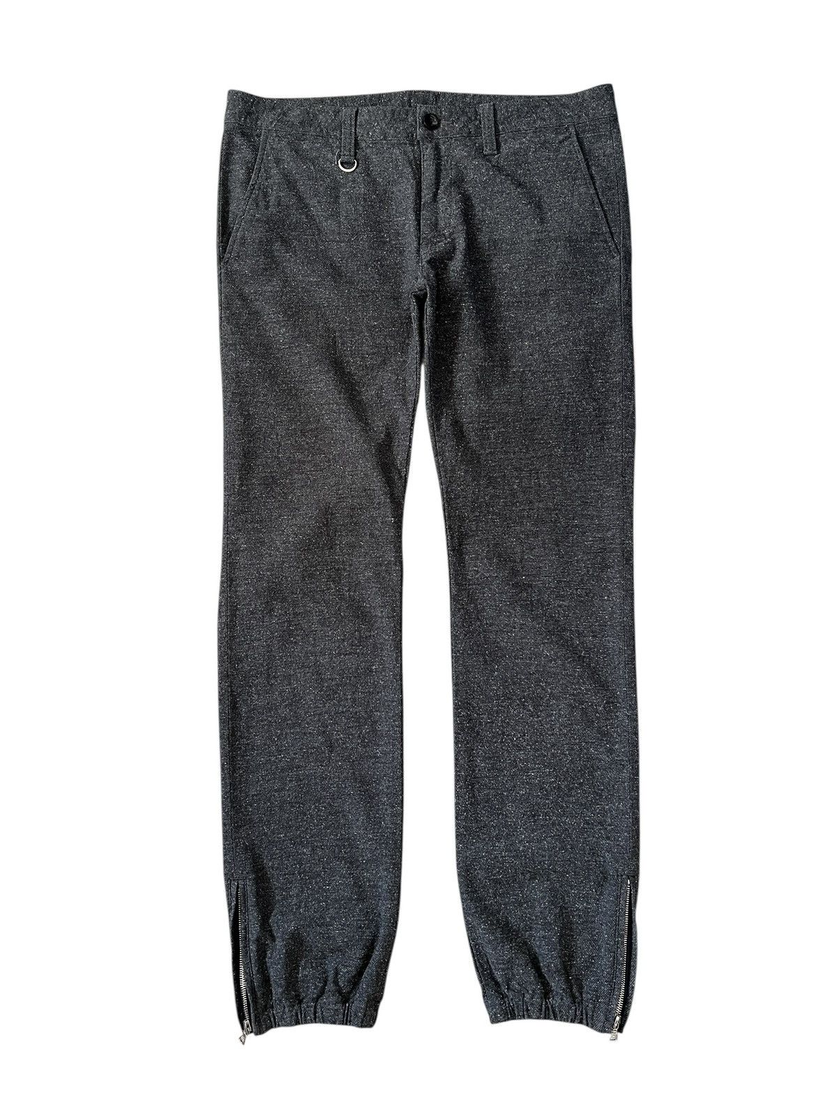 Sophnet. Sophnet 🇯🇵 Salt & Pepper Leg Zipper Casual Pants Size US 36 / EU 52 - 2 Thumbnail