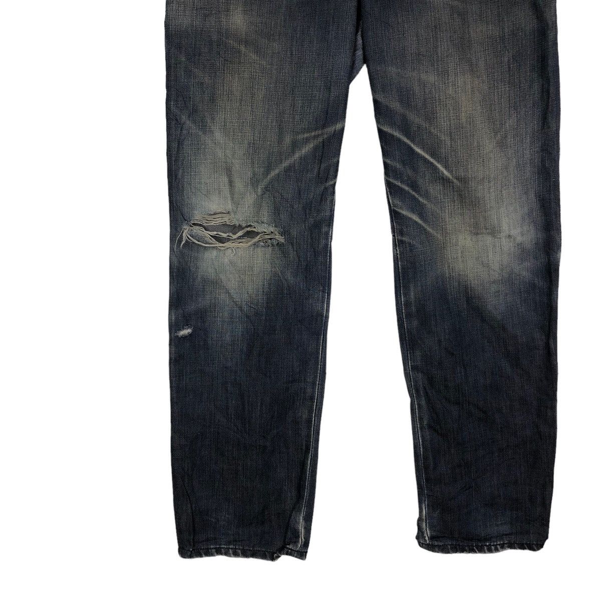 Japanese Brand Rare Distressed Denim Punk Design Fuiry Coulture RaffSimons Size US 32 / EU 48 - 7 Thumbnail