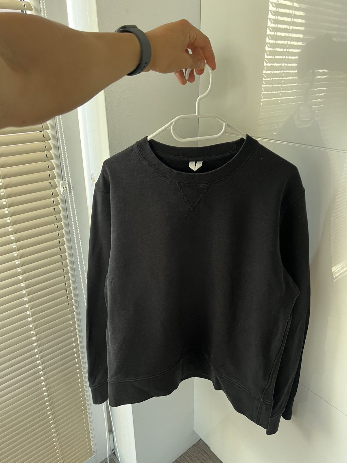 Designer ‼️Arket Limited Balck Heavy Cotton Oldmoney Y2k Sweatshirt ‼️ Size US M / EU 48-50 / 2 - 8 Thumbnail