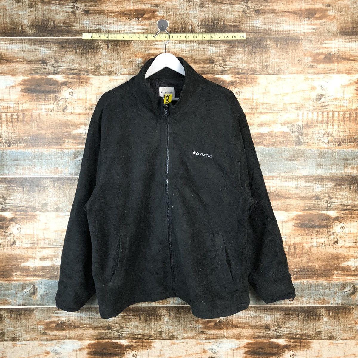 Converse Converse vintage Black Sweater #A2203 Size US XL / EU 56 / 4 - 1 Thumbnail