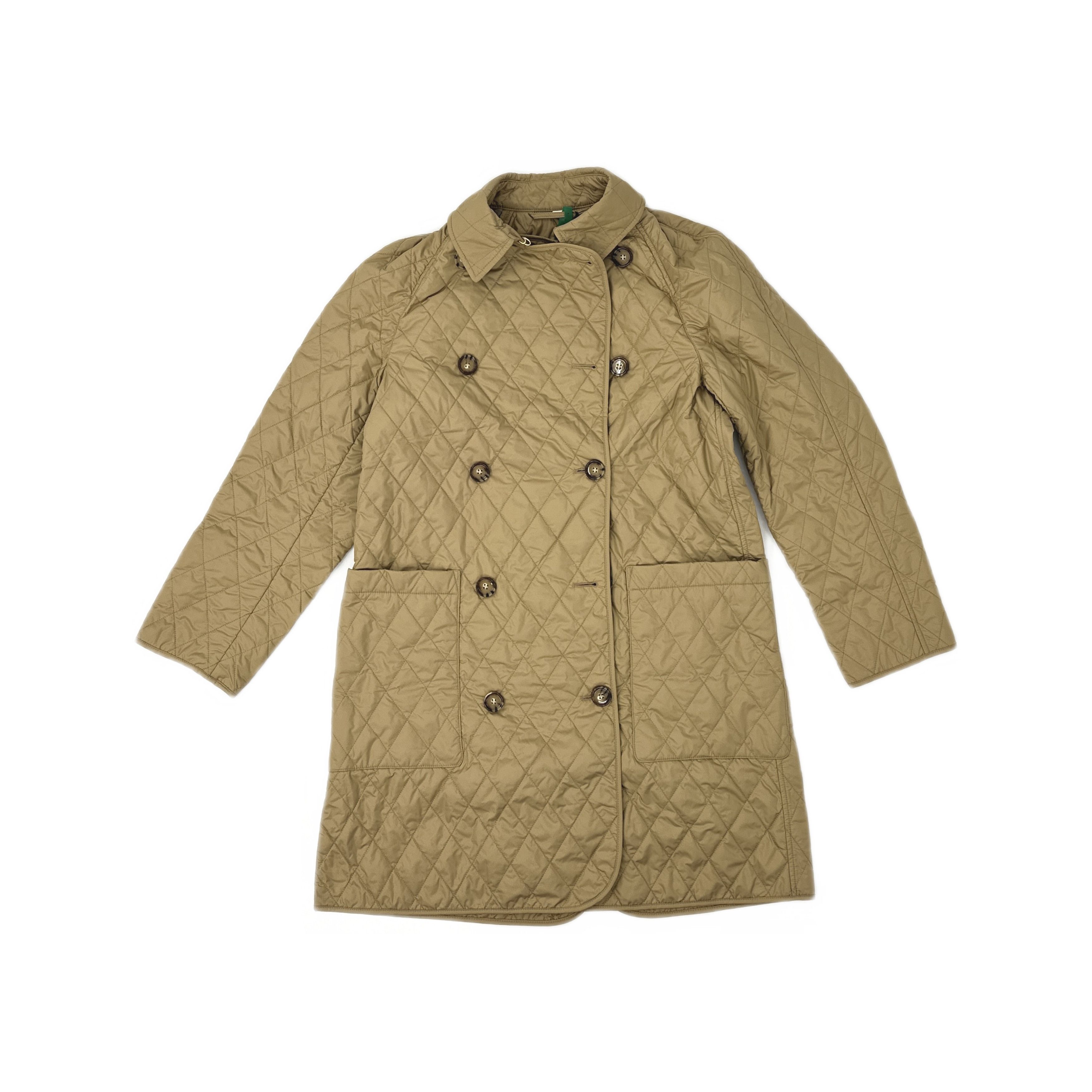 Burberry Burberry Quilted Double Breasted Coat Size M Size M / US 6-8 / IT 42-44 - 1 Thumbnail
