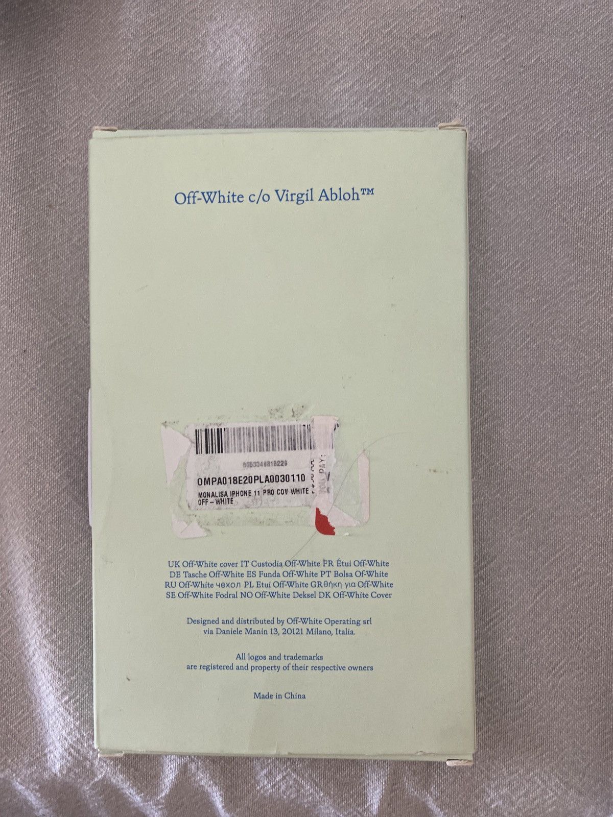 Off-White Off White Mona Lisa iPhone 11 Pro Case Size ONE SIZE - 6 Thumbnail