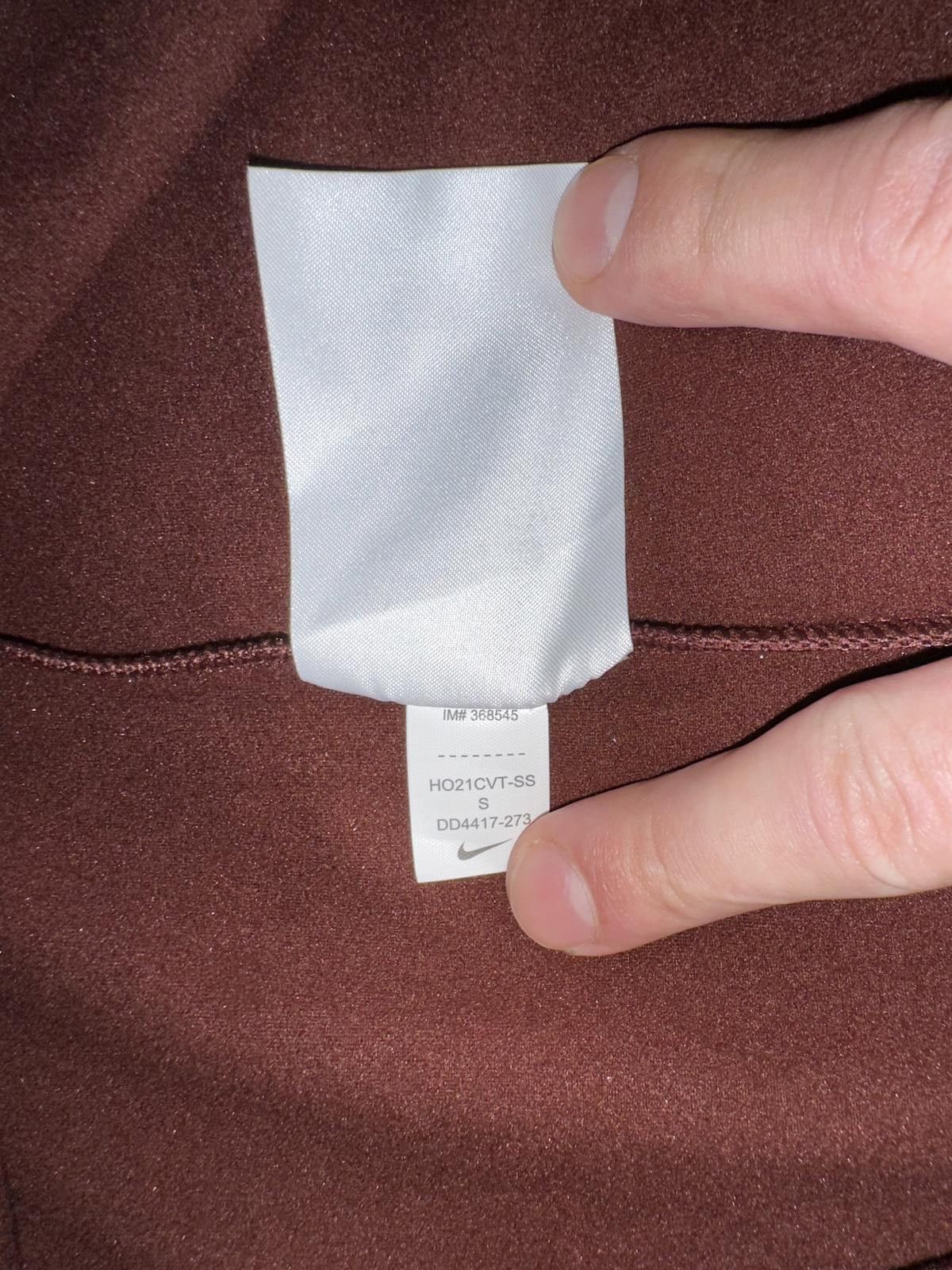 Nike Nike Women’s Air Midlayer Long Sleeve Brown Top Sample Size S / US 4 / IT 40 - 6 Thumbnail