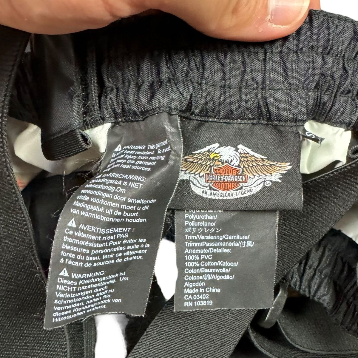 Harley Davidson Harley Davidson Motorcycle Biker Splash Pants Men’s Small Size US 30 / EU 46 - 5 Thumbnail