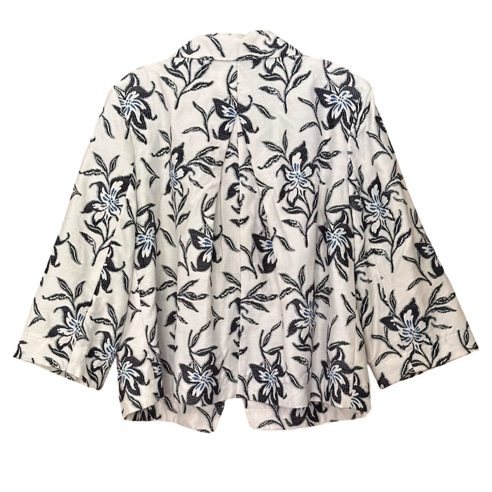 Jones New York Vintage 90’s Jones New York Collection Tapestry Crop Jacket Size XL / US 12-14 / IT 48-50 - 2 Thumbnail